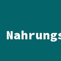 Nahrungsergänzungsmittel