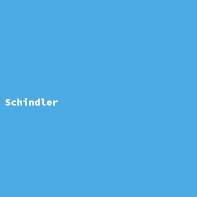 Hersteller: Schindler
