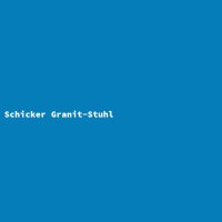 Schicker Granit-Stuhl
