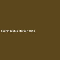 Exorbitantes Marmor-Bett