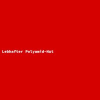 Lebhafter Polyamid-Hut